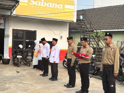 BPH DPD PKS Kota Palembang Mengikuti Upacara Peringatan HUT RI Ke-81